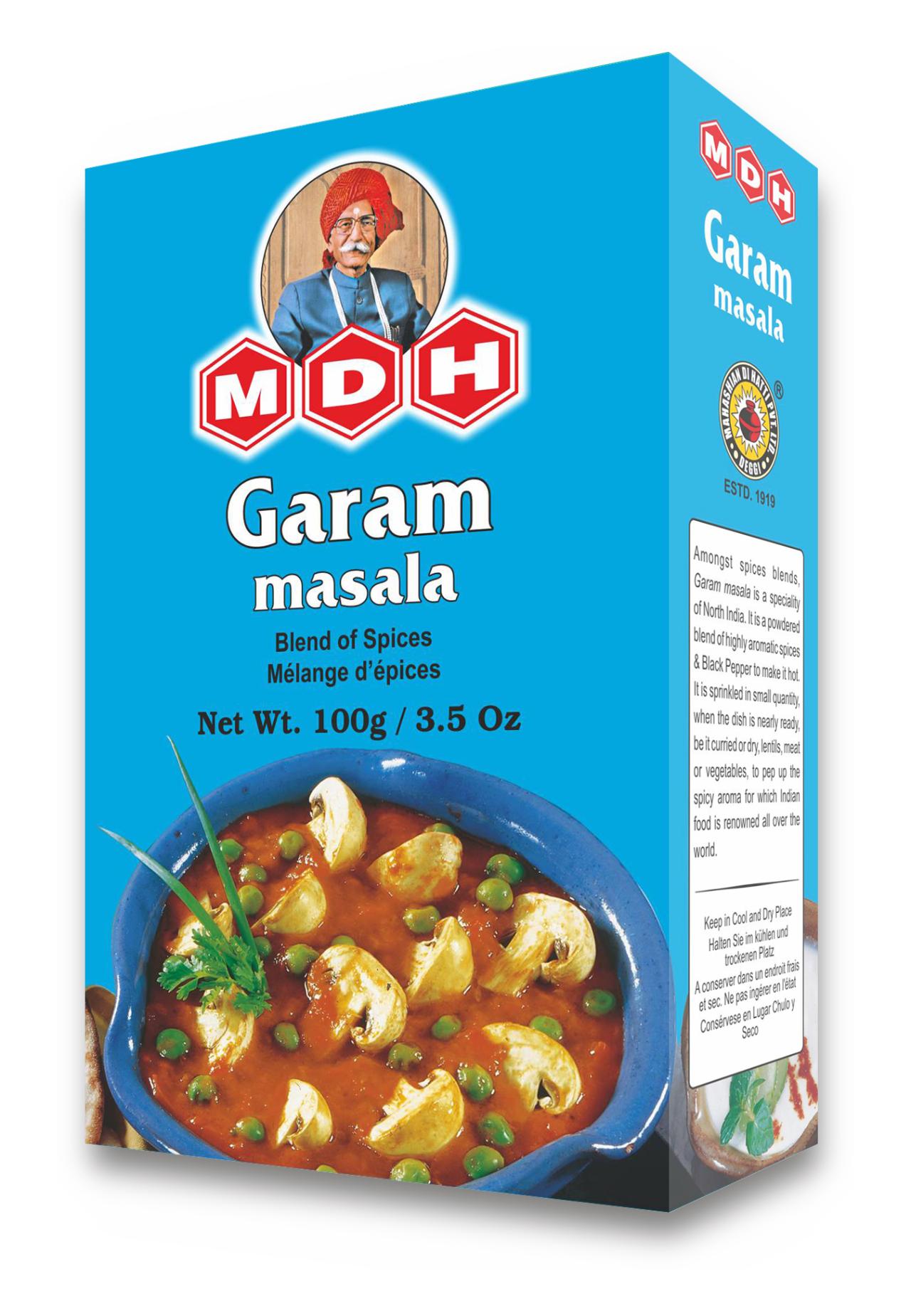 MDH GARAM MASALA 60X100 GM 