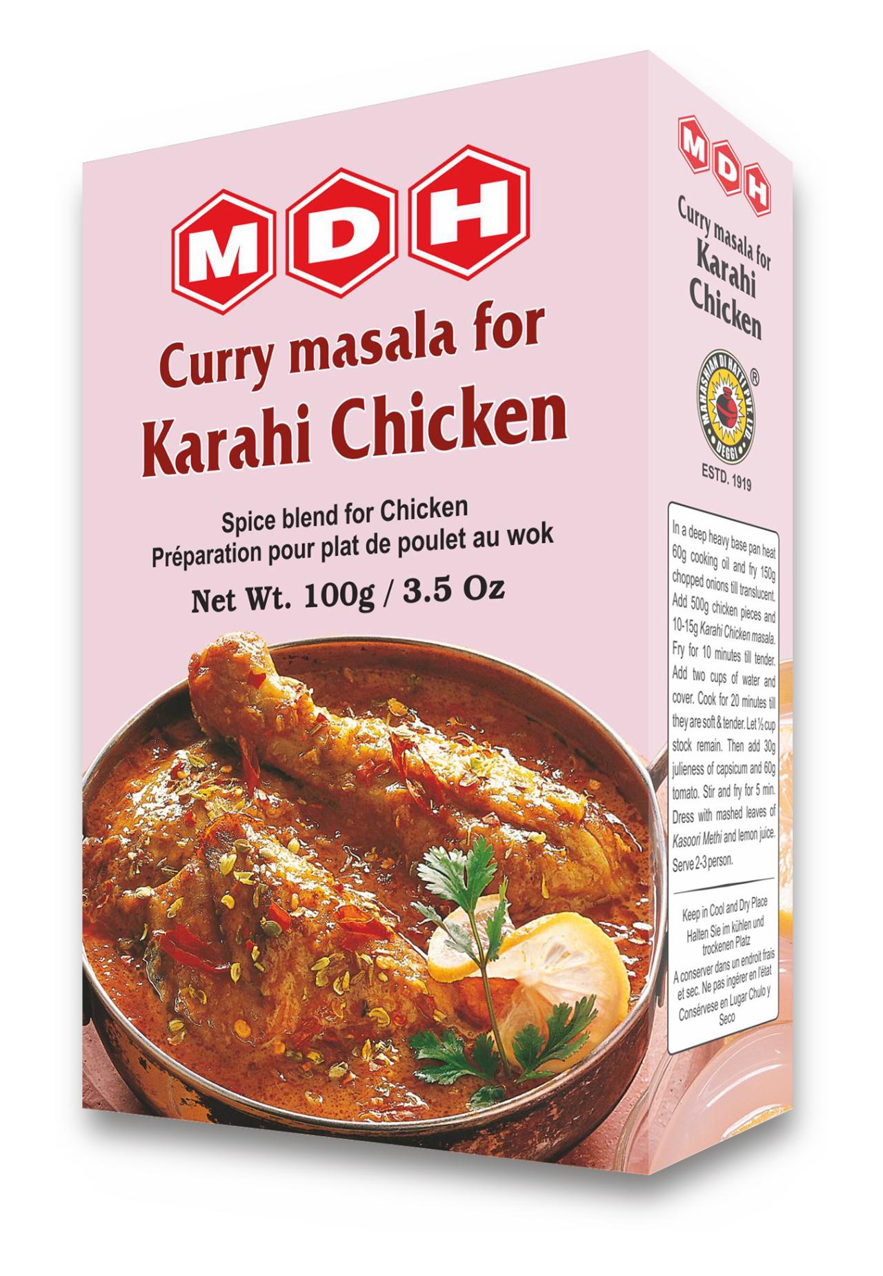 MDH KARAHI CHICKEN MASALA 60X100 GM 