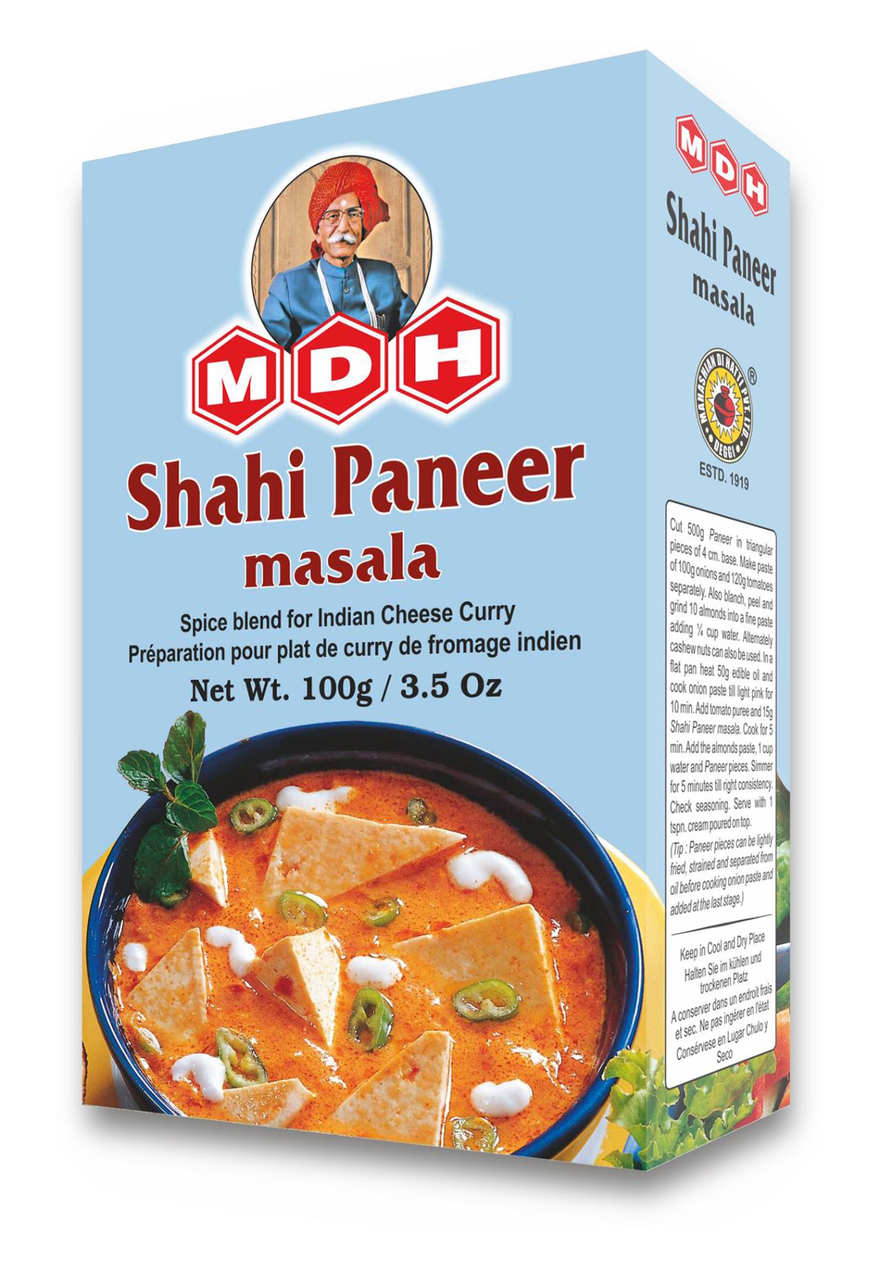 MDH SHAHI PANEER MASALA 60X100 GM 