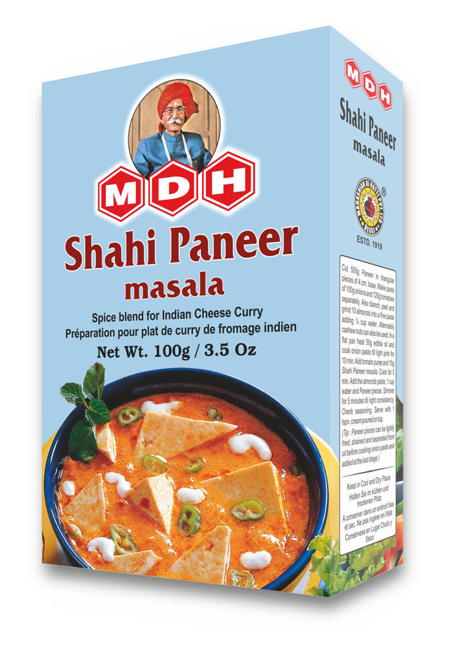 MDH SHAHI PANEER MASALA 10X100 GM IN