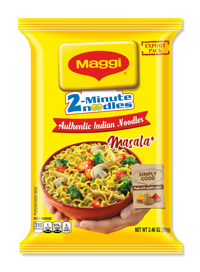 MAGGI MASALA NOODLES 4X24X70 GM  (EXPORT PACK)