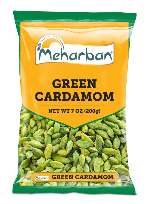 MEHARBAN GREEN CARDAMOM 20X200 GM