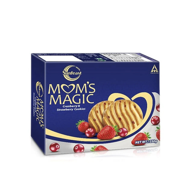 SUNFEAST MOM'S MAGIC CRANBERY & STRAWBERY 36X250GM